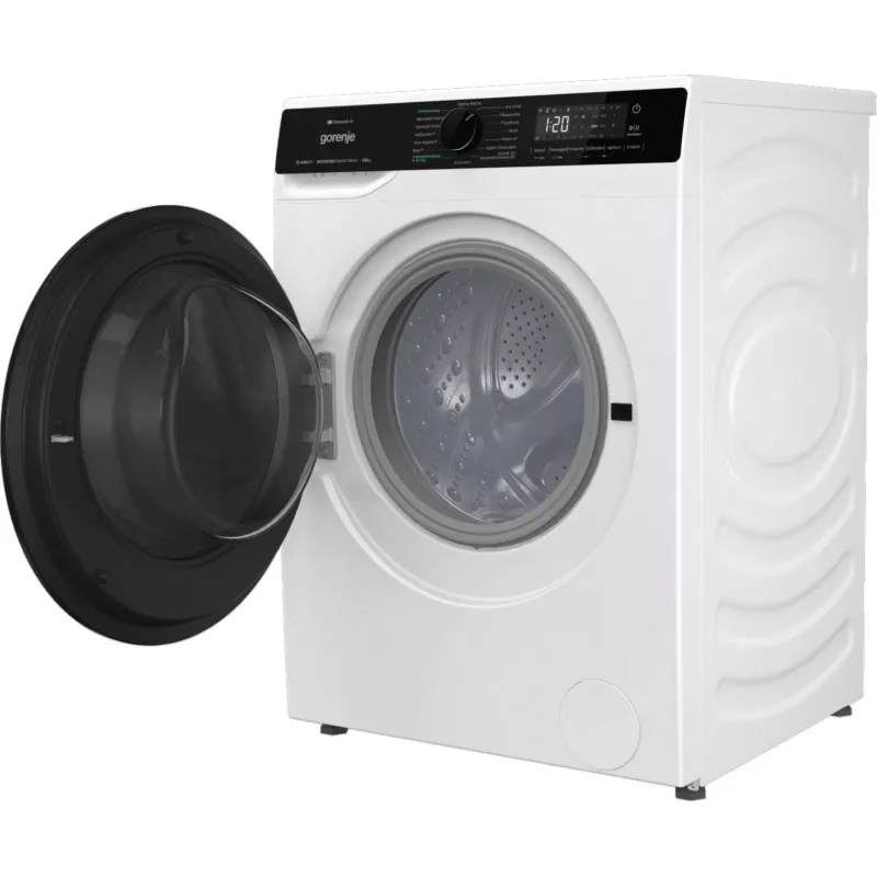Gorenje WD2PA854ADW/DE skalbimo-džiovinimo mašina Priekinio įkrovimo Laisvai pastatoma Balta