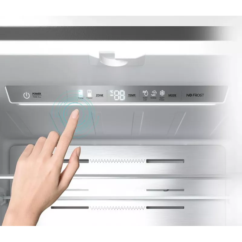 Hisense RF632N4WFE šaldomas šaldytuvas Free standing 485 l juodas