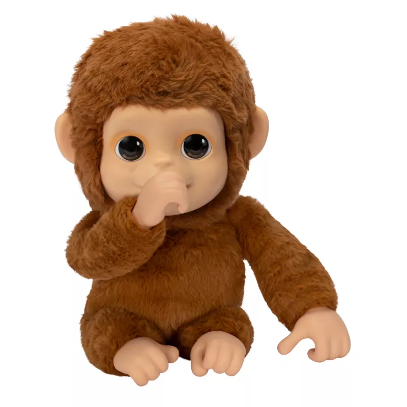 Moose Toys My Baby Monkey Mango, Berniukas / Mergaitė, 4 m., Šviesos efektai, Garsas