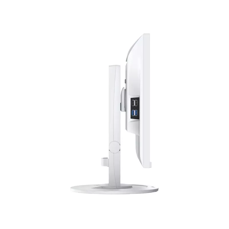 Kompiuterio monitorius EIZO FlexScan EV2400R-WT — 23,8 col. (60,5 cm) Full HD IPS, 1920×1080, 5 ms, USB šakotuvas, garsiakalbiai, reguliuojamas aukštis, VESA, baltas