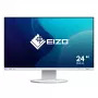 Kompiuterio monitorius EIZO FlexScan EV2400R-WT — 23,8 col. (60,5 cm) Full HD IPS, 1920×1080, 5 ms, USB šakotuvas, garsiakalbiai, reguliuojamas aukštis, VESA, baltas