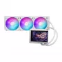 „ASUS ROG RYUO IV 360 ARGB WHT“ – vientisas skysčio aušintuvas, 360 mm radiatorius, 120 mm ventiliatoriai, baltos spalvos