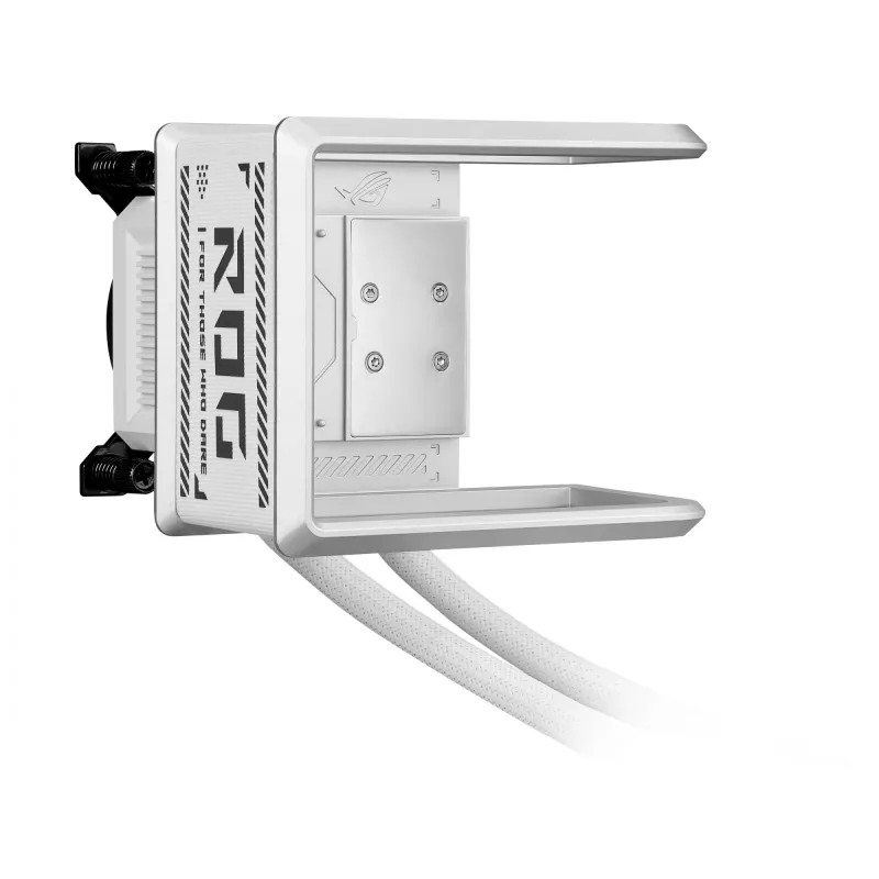 „ASUS ROG RYUO IV 360 ARGB WHT“ – vientisas skysčio aušintuvas, 360 mm radiatorius, 120 mm ventiliatoriai, baltos spalvos