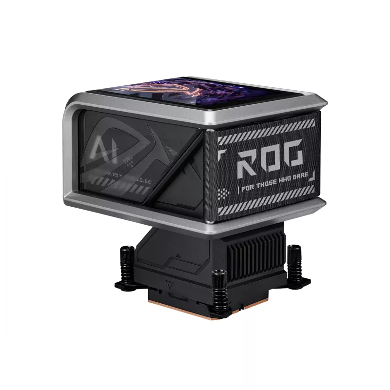 All-in-one skystas aušintuvas ASUS ROG RYUO IV 360 ARGB — 360 mm radiatorius, 120 mm ventiliatoriai, juoda