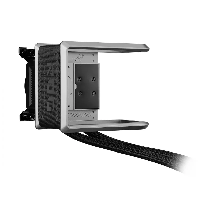 All-in-one skystas aušintuvas ASUS ROG RYUO IV 360 ARGB — 360 mm radiatorius, 120 mm ventiliatoriai, juoda