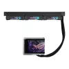 All-in-one skystas aušintuvas ASUS ROG RYUO IV 360 ARGB — 360 mm radiatorius, 120 mm ventiliatoriai, juoda