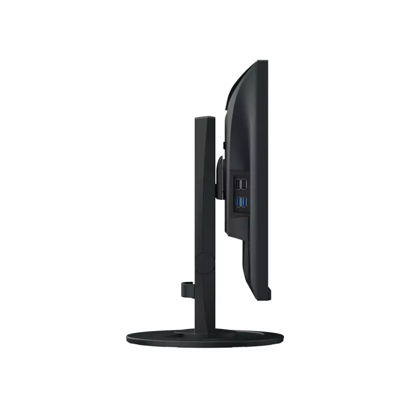 Kompiuterio monitorius EIZO FlexScan EV2400R-BK 23,8 col. (60,5 cm) Full HD 1920x1080 IPS LCD, 5 ms, USB šakotuvas, garsiakalbiai, VESA, reguliuojamas aukštis, juodas