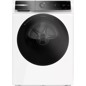 Bosch Serie 8 WRB247C40 skalbinių džiovyklė, Pastatoma, Priekinio pakrovimo, 9 kg, Balta