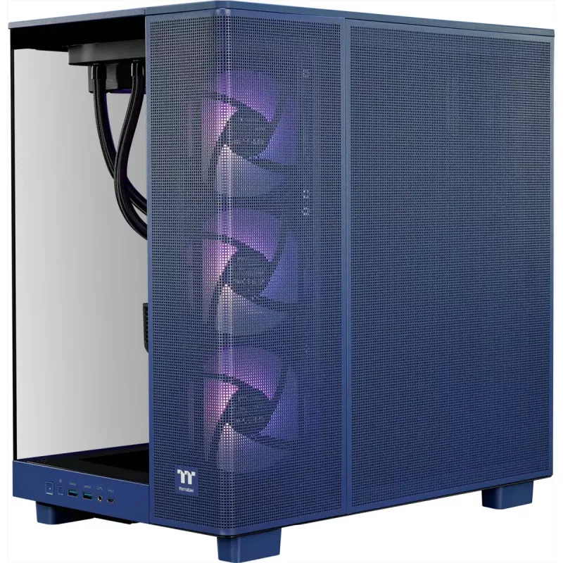 Stalinis žaidimų kompiuteris THERMALTAKE FTW V380XL 9070XT purpurinis/permatomas su Windows 11 Pro