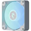 APNX FP1-R 120 mm korpuso ventiliatorius 3 vnt. pakuotė su atvirkštiniu oro srautu, baltas