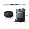 Robot dulkių siurblys Ecovacs Deebot T50 MAX PRO OMNI Gen2 – 3000 Pa siurbimo galia, 180 min veikimo laikas, juodas