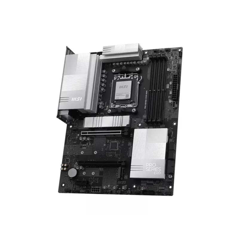 Pagrindinė plokštė MSI PRO X870E‑S EVO WIFI AMD X870E Socket AM5 ATX DDR5 iki 256GB Wi‑Fi 7