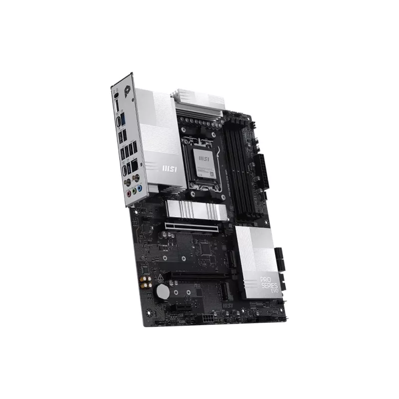 Pagrindinė plokštė MSI PRO X870E‑S EVO WIFI AMD X870E Socket AM5 ATX DDR5 iki 256GB Wi‑Fi 7