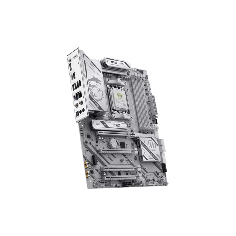 Pagrindinė plokštė MSI MAG B850 GAMING PLUS MAX WIFI (AM5) — Socket AM5, B850 mikroschemų rinkinys, ATX, Wi‑Fi