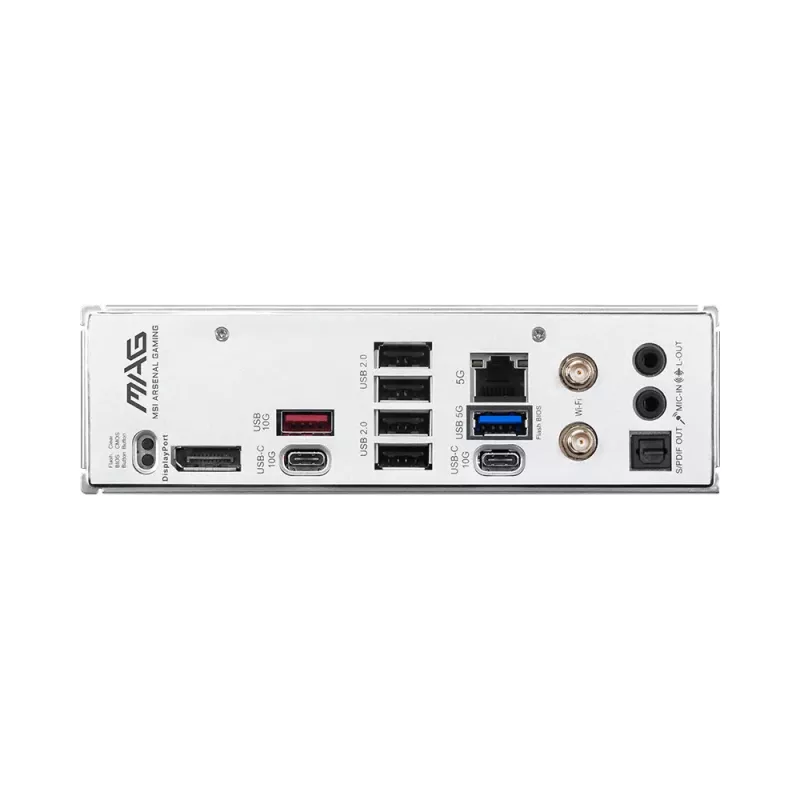 Pagrindinė plokštė MSI MAG B850 GAMING PLUS MAX WIFI (AM5) — Socket AM5, B850 mikroschemų rinkinys, ATX, Wi‑Fi