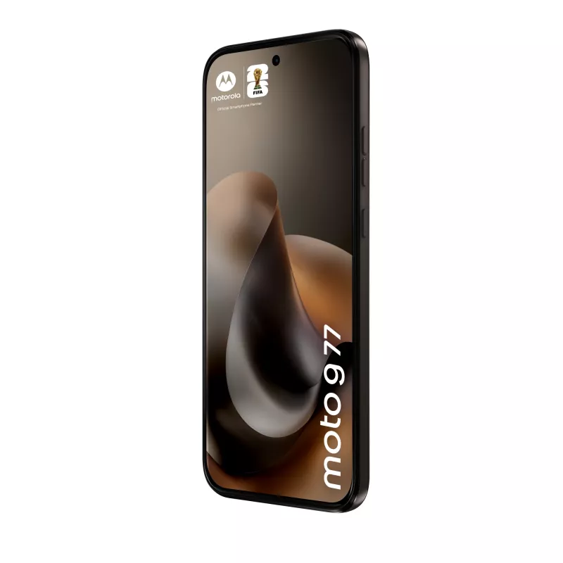 Motorola moto g77 17,3 cm (6,8 colio) „Hybrid Dual SIM“ „Android 16.0“ 5G USB-C 8 GB 256 GB 5200 mAh juoda