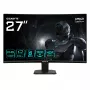 GIGABYTE GS27FCA 27 colių FHD lenktas žaidimų monitorius - 1920 x 1080, 200Hz, 1, 250 cd/m², FreeSync Premium, HDR Ready, HDMI 2.0, Displayport 1.4