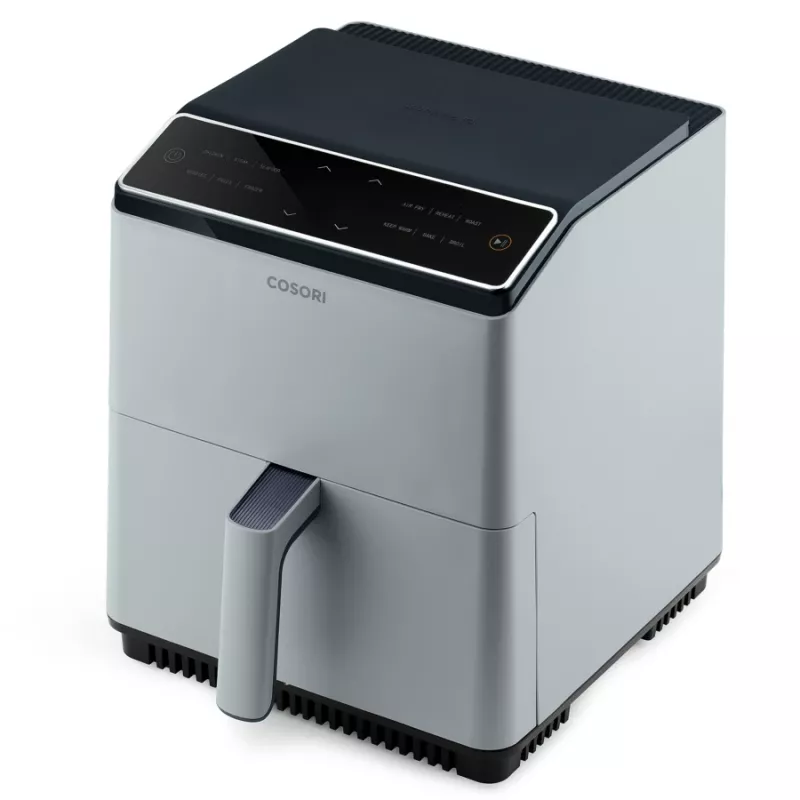 Cosori Dual Blaze Single 6.4 L Atskira 1750 W Karšto oro gruzdintuvė Šviesiai pilka