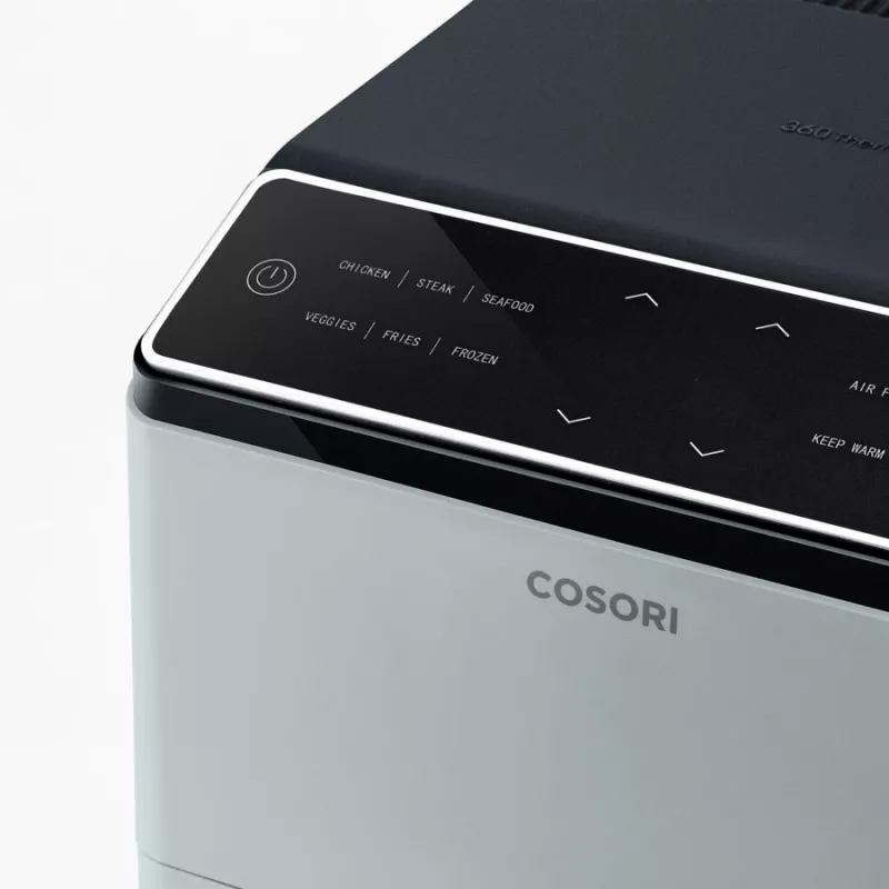 Cosori Dual Blaze Single 6.4 L Atskira 1750 W Karšto oro gruzdintuvė Šviesiai pilka
