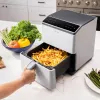 Cosori Dual Blaze Single 6.4 L Atskira 1750 W Karšto oro gruzdintuvė Šviesiai pilka