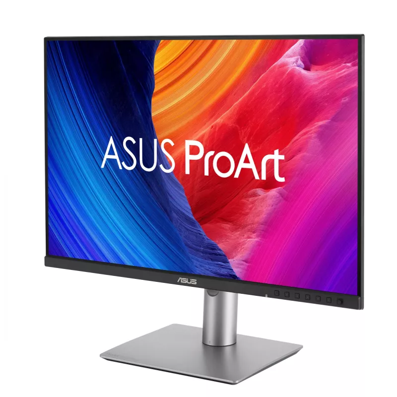 Kompiuterio monitorius ASUS ProArt PA248QFV 24,1 colio (61,2 cm) WUXGA 1920x1200 IPS LCD, 5 ms, 350 cd/m², USB 3.2 šakotuvas, garsiakalbiai, VESA, sidabrinis