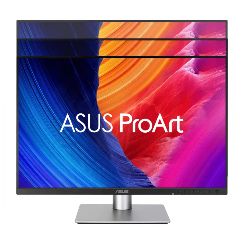 Kompiuterio monitorius ASUS ProArt PA248QFV 24,1 colio (61,2 cm) WUXGA 1920x1200 IPS LCD, 5 ms, 350 cd/m², USB 3.2 šakotuvas, garsiakalbiai, VESA, sidabrinis