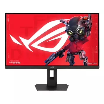 27 colių ASUS ROG Strix XG27JCG žaidimų monitorius — 5K Ultra HD 5120×2880, Fast IPS, 0,3 ms, 350 cd/m², USB 3.2 Gen1, VESA, reguliuojamas aukštis, juodas