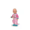 BABY born kombinezonas rožinis 36cm lėlei skirtas kombinezonas