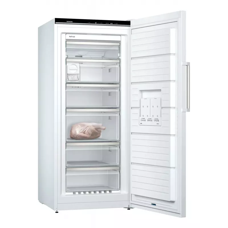 Siemens GS51NAWCV šaldiklis Vertikalus šaldiklis Laisvai pastatomas 290 L Balta