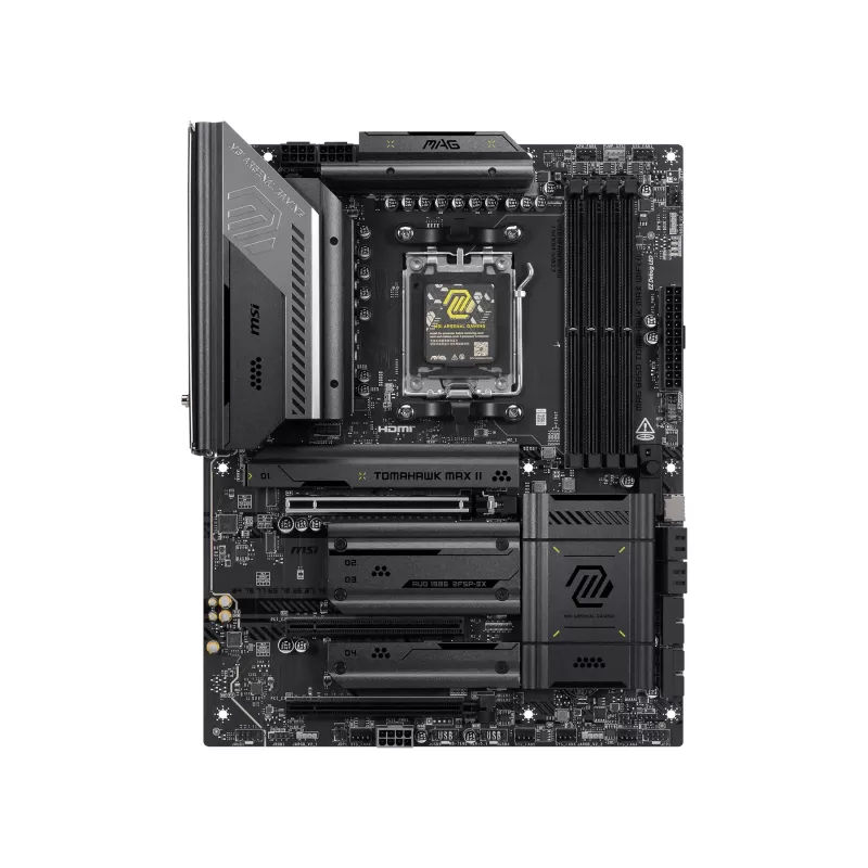 Pagrindinė plokštė MSI MAG B850 TOMAHAWK MAX WIFI II — AMD B850, lizdas AM5, ATX, DDR5, Wi‑Fi 7, 5GbE