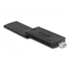 “DeLOCK 12774” tinklo plokštė WLAN 2402 Mbit/s USB Wi-Fi 6E