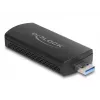 “DeLOCK 12774” tinklo plokštė WLAN 2402 Mbit/s USB Wi-Fi 6E