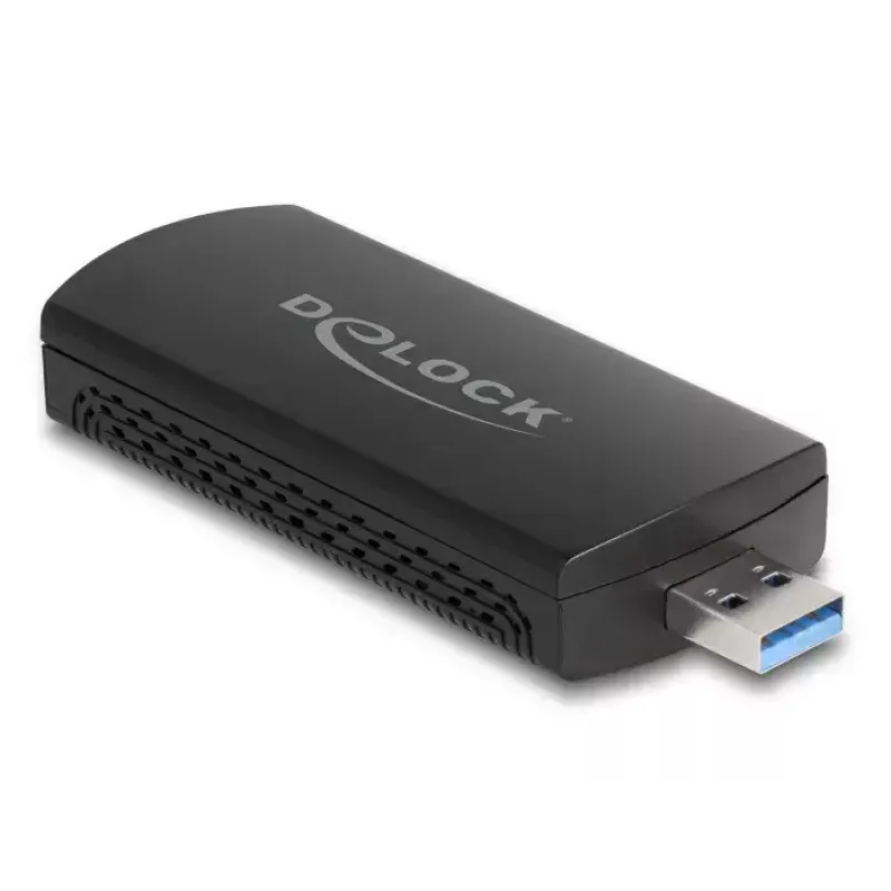 “DeLOCK 12774” tinklo plokštė WLAN 2402 Mbit/s USB Wi-Fi 6E