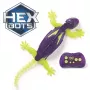 HEX BOTS Švytintis tamsoje gekonas, įkraunamas nuotolinio valdymo robotas vaikams, lipa sienomis pokštų žaislams ir žaidimams, RC robotas berniukams ir mergaitėms nuo 4 metų