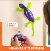 HEX BOTS Švytintis tamsoje gekonas, įkraunamas nuotolinio valdymo robotas vaikams, lipa sienomis pokštų žaislams ir žaidimams, RC robotas berniukams ir mergaitėms nuo 4 metų