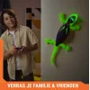 HEX BOTS Švytintis tamsoje gekonas, įkraunamas nuotolinio valdymo robotas vaikams, lipa sienomis pokštų žaislams ir žaidimams, RC robotas berniukams ir mergaitėms nuo 4 metų
