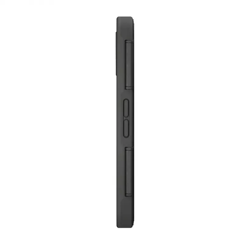 Atverčiamas dėklas Fairphone F6FLIP-1ZW-WW1, skirtas Fairphone 6, atverčiamas dangtelis 16 cm (6,31 colio) ekranui, plastikinis, juodas