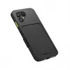 Atverčiamas dėklas Fairphone F6FLIP-1ZW-WW1, skirtas Fairphone 6, atverčiamas dangtelis 16 cm (6,31 colio) ekranui, plastikinis, juodas