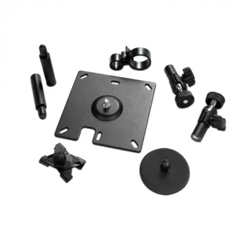 Wall mounting bracket kit APC NetBotz NBAC0301 — metal, Juoda for NetBotz devices