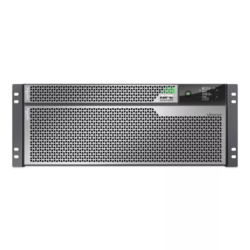 Nepertraukiamo maitinimo šaltinis APC SRTL8KRM4UI Dvigubos konversijos internetinis 8 kVA 8000 W 12 kintamosios srovės lizdų Stovo/bokštelio 4U