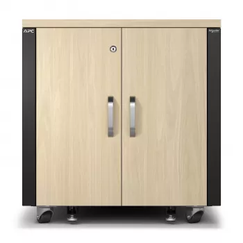 APC NetShelter Soundproof, 12U, Serverinė spinta, Klevas