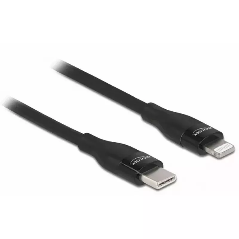 Duomenų ir įkrovimo laidas DeLOCK USB Type-C į Lightning 0,5 m