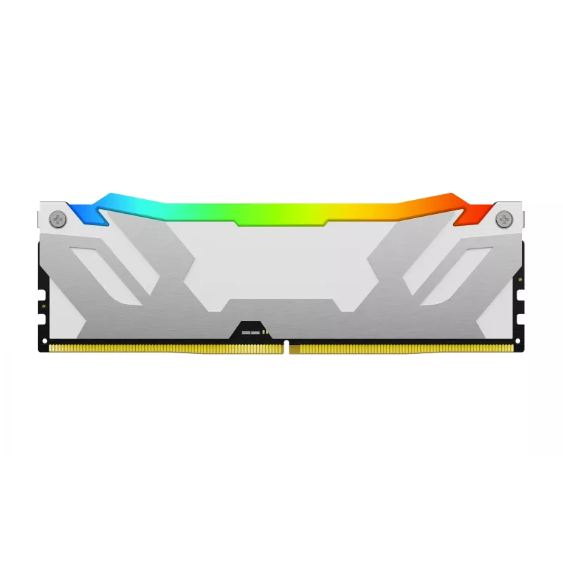 Stalinis DDR5 32GB 6400MT/s CL32 288 kontaktų DIMM Kingston FURY Renegade RGB baltas 1.4V