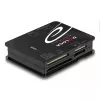 Kortelių skaitytuvas DeLOCK 91007 USB 2.0 juodas CF MMC MS MicroSD xD