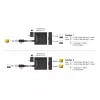 USB šakotuvas DeLOCK 18911 Type-C 10000 Mbit/s juoda