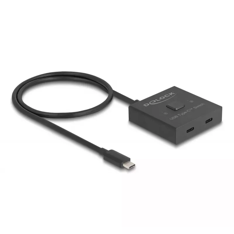 USB šakotuvas DeLOCK 18911 Type-C 10000 Mbit/s juoda