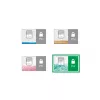 Leitz IQ Office popieriaus smulkintuvas P4, kryžminis smulkinimas, 22,3 cm, 4 x 40 mm, 23 l, 225 lapai, 55 dB