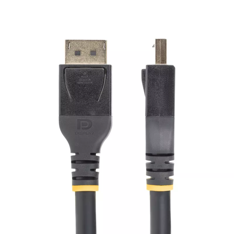 StarTech.com 15,2 m (50 pėd.) aktyvus DisplayPort 1.4 laidas, DP8K DisplayPort laidas su HBR3, HDR10, MST, DSC 1.2, HDCP 2.2, 8K 60 Hz, 4K 120 Hz – DP 1.4 laidas V/V