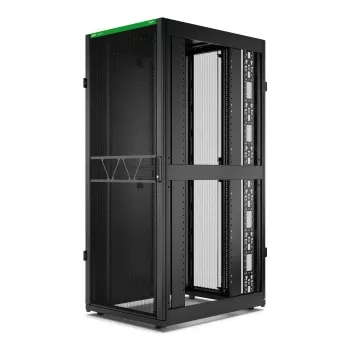 APC NetShelter SX Server Rack Gen 2, 42U, 1991H x 800W x 1070D mm, su šonais, juoda