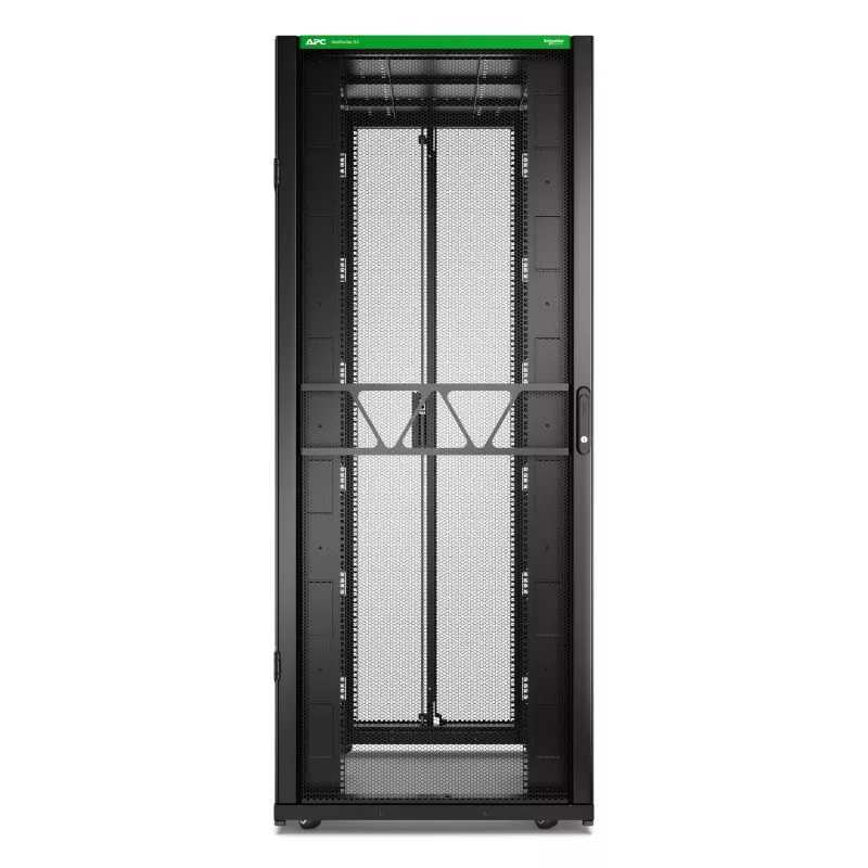 APC NetShelter SX Server Rack Gen 2, 42U, 1991H x 800W x 1200D mm, su šonais, juodas